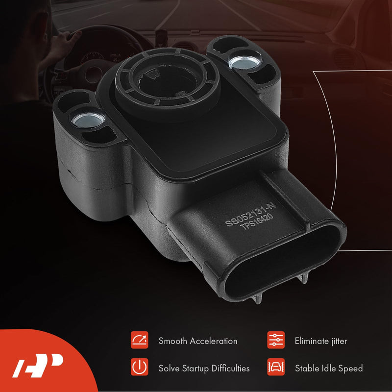 A-Premium TPS Throttle Position Sensor Compatible with Ford Explorer Ranger 1995-2000 Aerostar 1996 1997 & Mazda B4000 V6 4.0L Petrol, Replace# F57F9B989AA