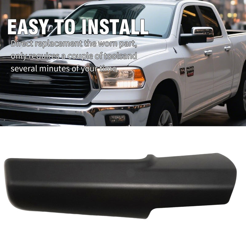Trailer Tow Mirror Cover Cap Front Arm Right Passenger Side Replacement for Dodge RAM 2014-2019, 1500 2500 3500 Replace for #68263392AA