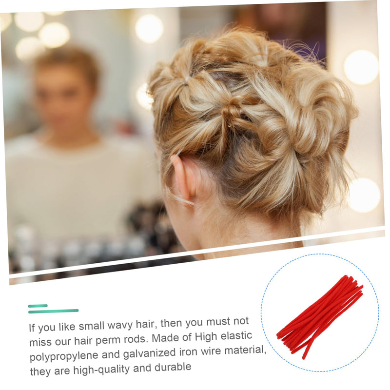 Mikinona Hairdressing Rotating Screw Styling Hair Rollers Perm Rods Lightweight Portable Salon Home Hair Care Tool for Natural Curly Waves