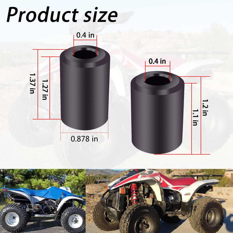 7041448 Rear Shock Bushings Compatible With rear shocks' upper and lower eyelets Polaris ATV models from 88-99 (Fits for Polaris Sport 400LTrail Boss 250 Xplorer 300 Xpress 300 Sport 400L Xpress 300)