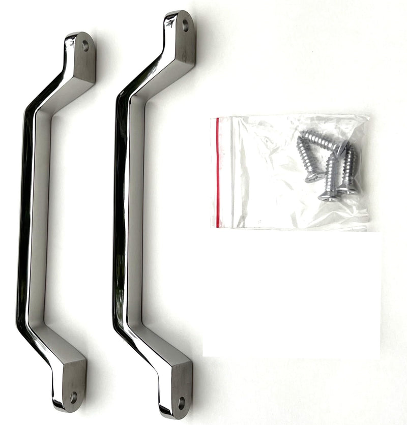 Marine Part Depot Two Heavy Duty 304 Stainless Steel Grab Door Handles 8"