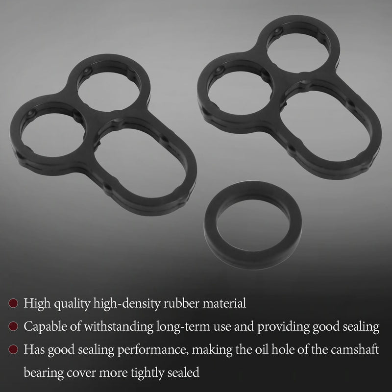 90430-10024 Camshaft Bearing Cap Oil Hole Gasket Kit Fit for Toyota C-HR Corolla Matrix Replaces 11159-37010 90430-A0001 90430-10024