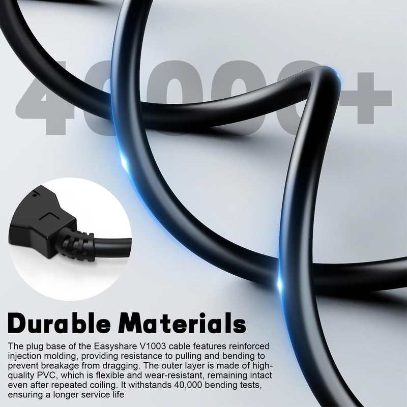 U8 USB Cable for Kodak Easyshare C813 C875 C913 C1013 CD33 V1003 V1073 M340 | U-8 U8 USB Cable for Kodak Easyshare C140 C180 C182 C190 C315 C330 C340 C350 C360 C433 C513 C530 Camera, 4.9ft