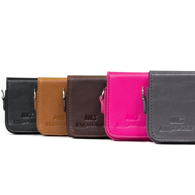 MegaGear Canon PowerShot SX620 HS, ELPH 180, ELPH 360 HS, ELPH 190 is, ELPH 170 is, SX610 HS Leather Camera Case with Strap - Light Brown - MG1091