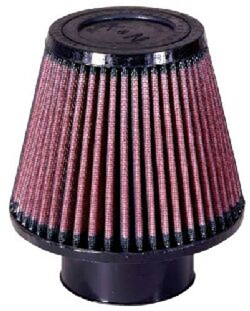 K&N Universal Clamp-On Air Intake Filter: High Performance, Premium, Washable, Replacement Filter: Flange Diameter: 3 In, Filter Height: 5 In, Flange Length: 1.75 In, Shape: Round Tapered, RU-3580