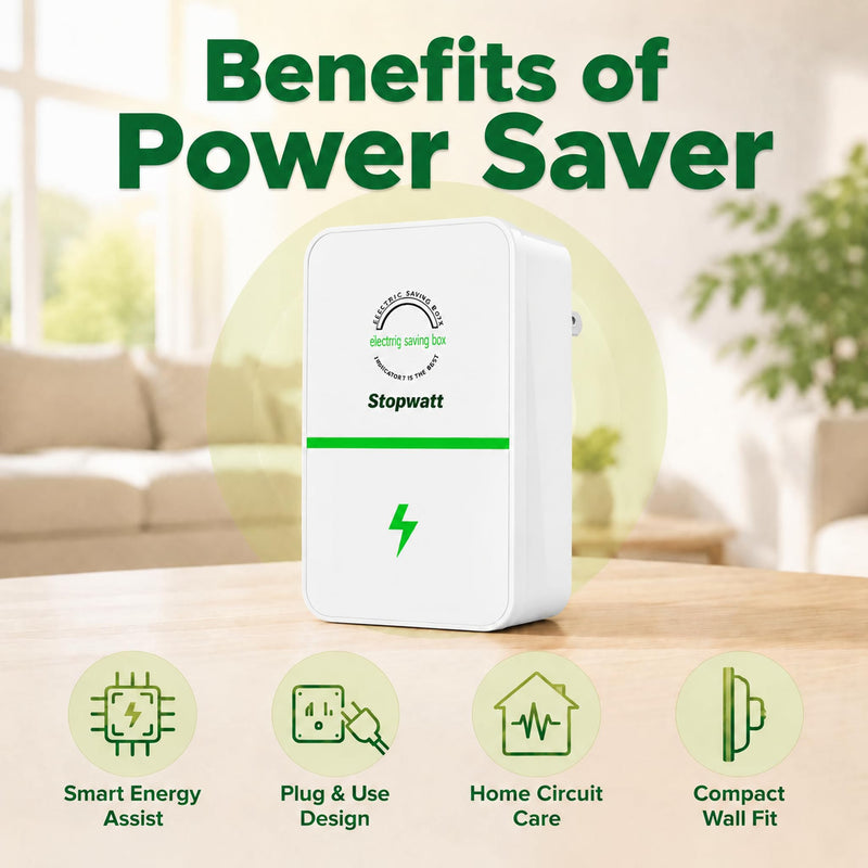 Stop watt Smartplug Device for Home Office, US Plug, 4 Pack White (4PCS) 4PCS
