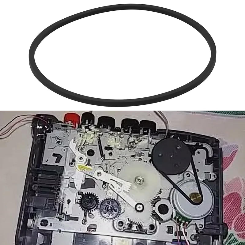 2X Cassette Player Recorder Belt 102x1mm Compatible with Sony TCM-S64V TCM S64V TC-MS64V 2