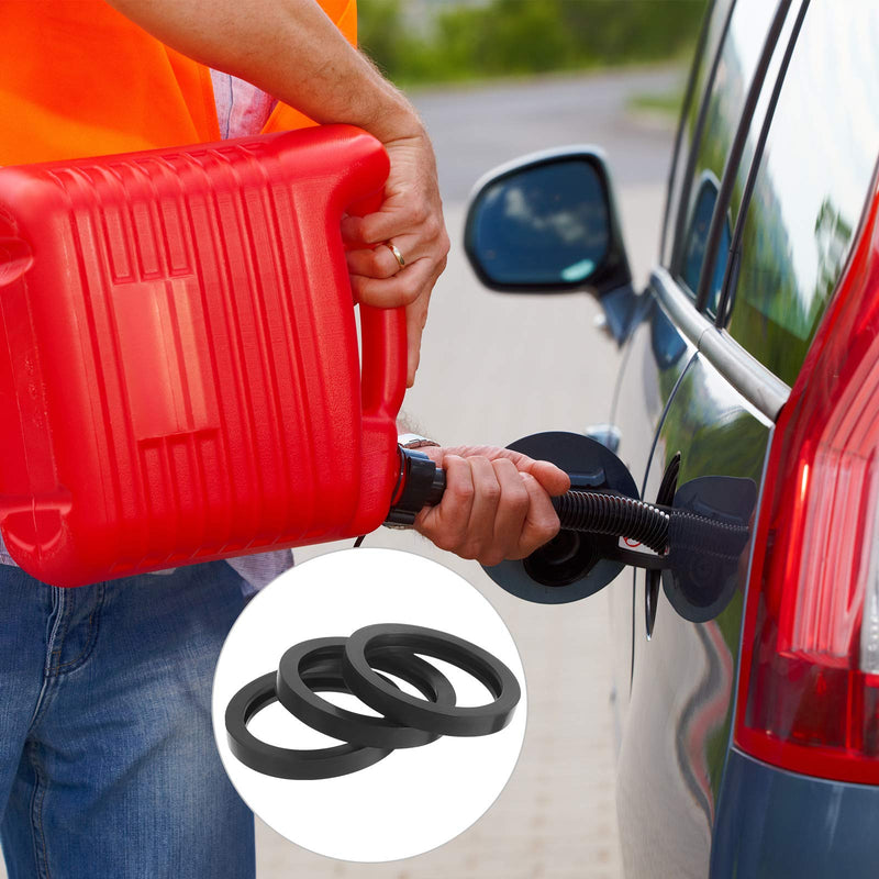 Frienda Replacement Gas Can Spout Gaskets Rubber Ring Can Gaskets Fuel Washer Seals Spout Gasket Sealing Rings Replacement Gas Compatible with Most 10