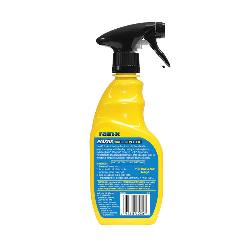 Rain-X 620036 Plastic Treatment - 12 fl. oz. 1 Count (Pack of 1) Pack of 1