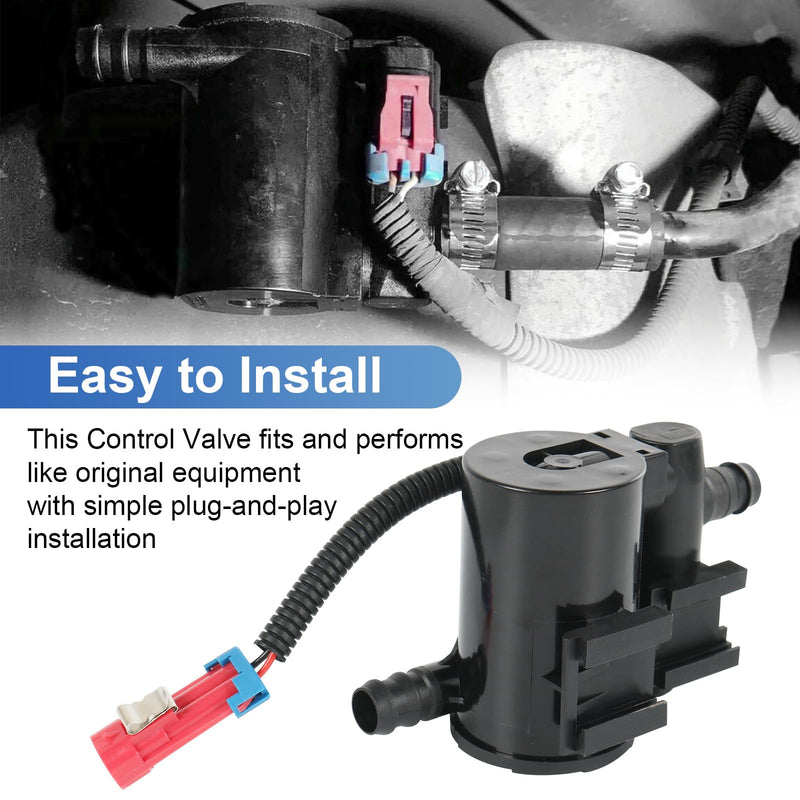 Evap Canister Vent Solenoid Valve P0449 Compatible with Chevy Silverado GMC Sierra 1500 2500 3500 HD Classic 2004-2010 Vapor Canister Vent Solenoid Replaces# 911-237 19207763 10357992 CVS34 911-237 Solenoid Valve