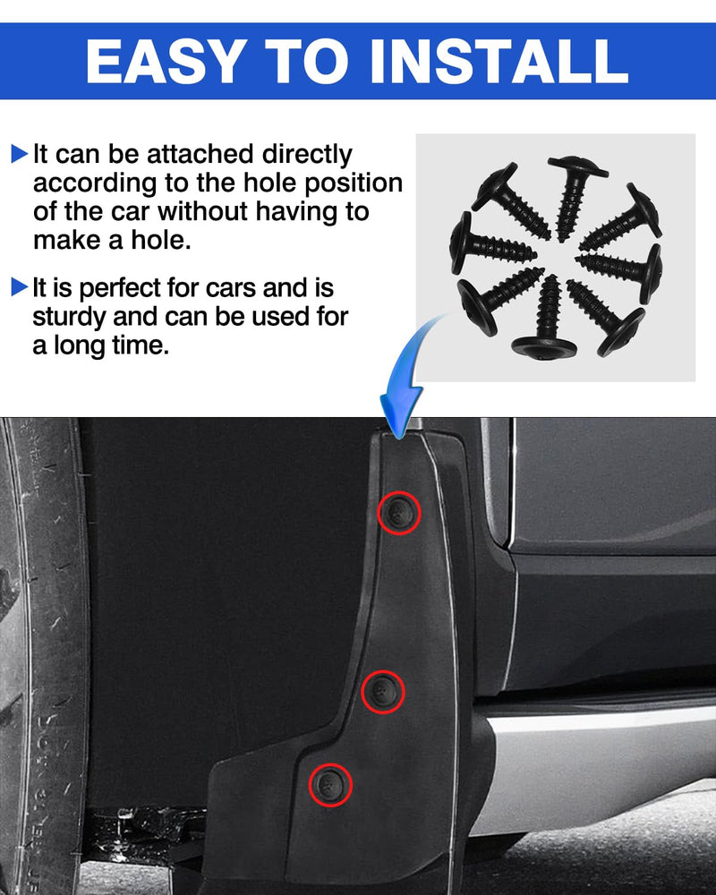 Autorder Mud Flaps Fit for 2024-2025 2026 Subaru Crosstrek Accessories Splash Guards Mudflap Fender Flares Front and Rear Mud Guard Set 4PCS 2024+ Subaru Crosstrek