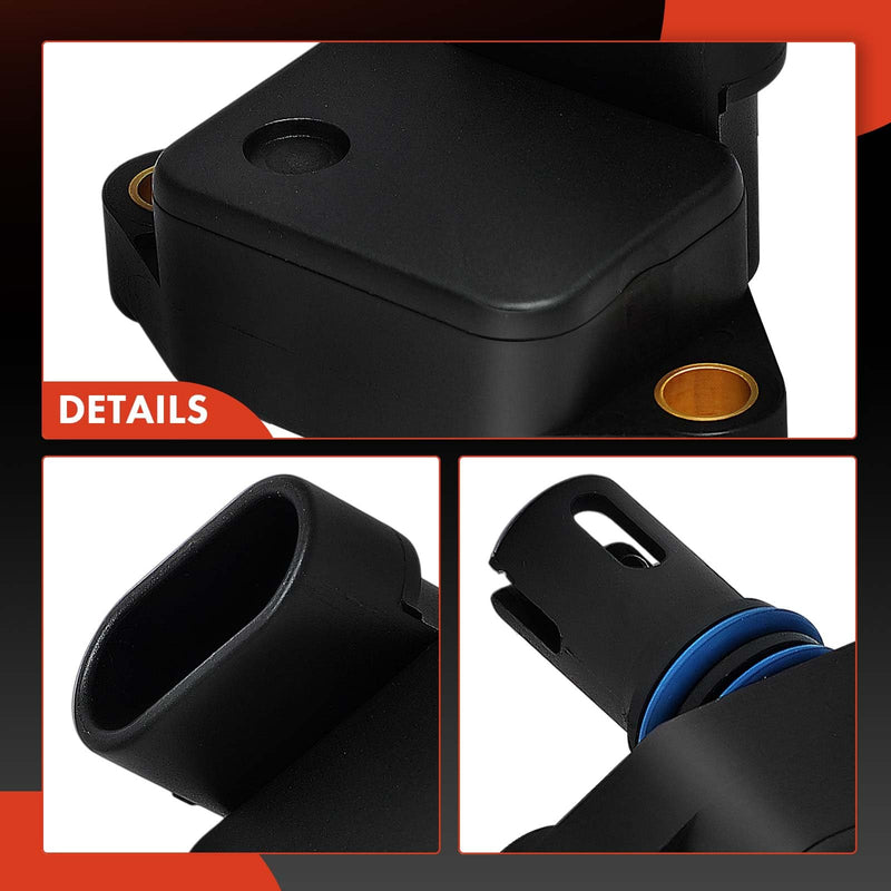A-Premium Turbocharger Boost Sensor [4 Pins] Compatible with Saab 9-3 2003-2011, 9-3X 2010-2011