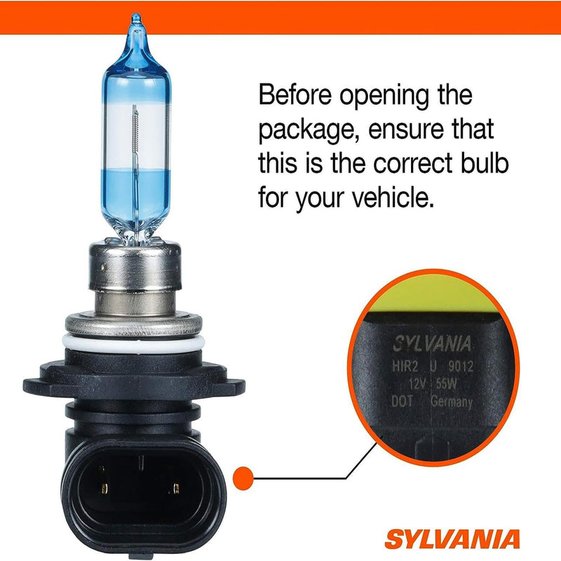 SYLVANIA - 9012 SilverStar Ultra - High Performance Halogen Headlight Bulb