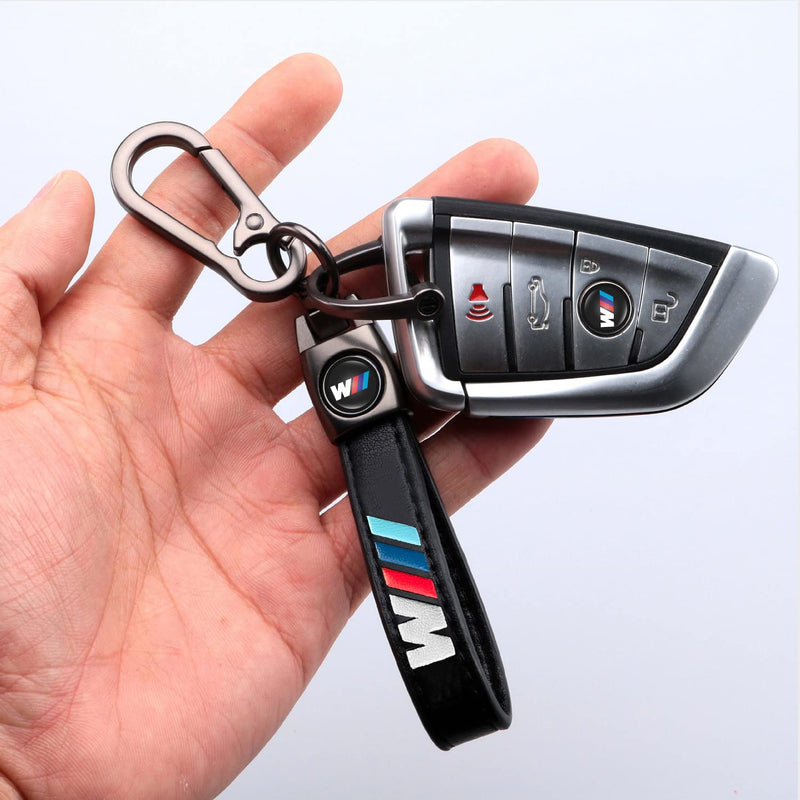 Leather Car Keychain Keyring for Car Baomma