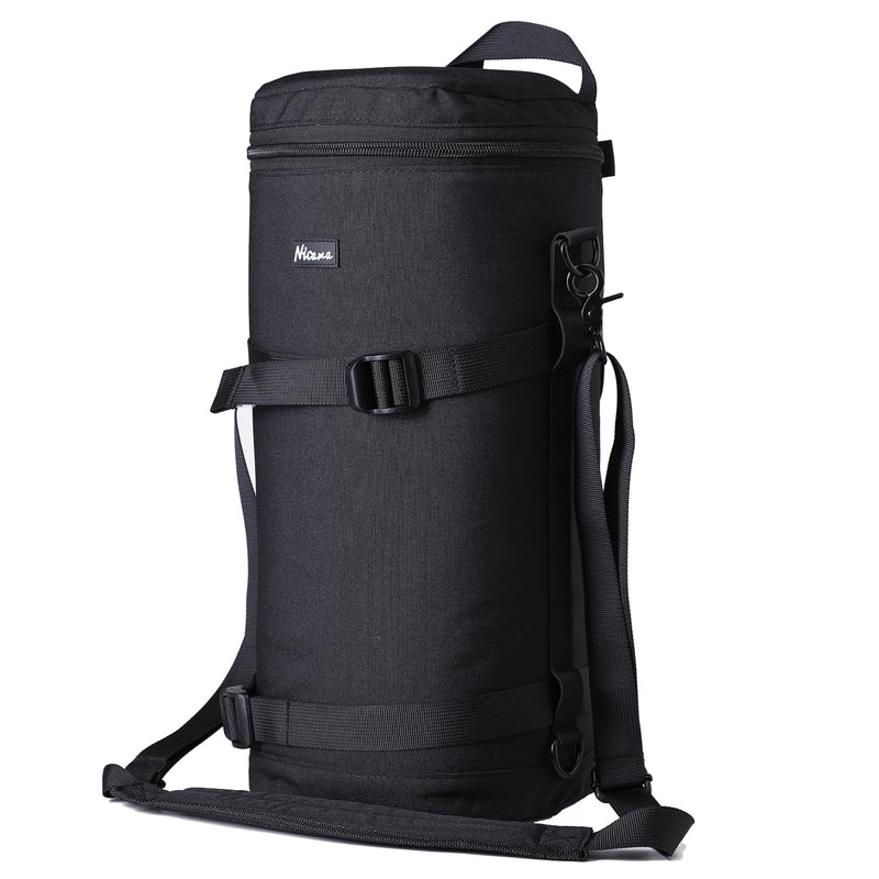 LB2 Deluxe Water-Resistant Camera Lens Pouch Case for Canon 800mm 100-400 28-300 Nikon 200-500mm 80-200 80-400 300 Sigma 150-500mm 150-600 Tamron150-600mm 70-200mm & More, Lens Protective Bag LB2(Interior Size 4.7*4.7*11.4“）