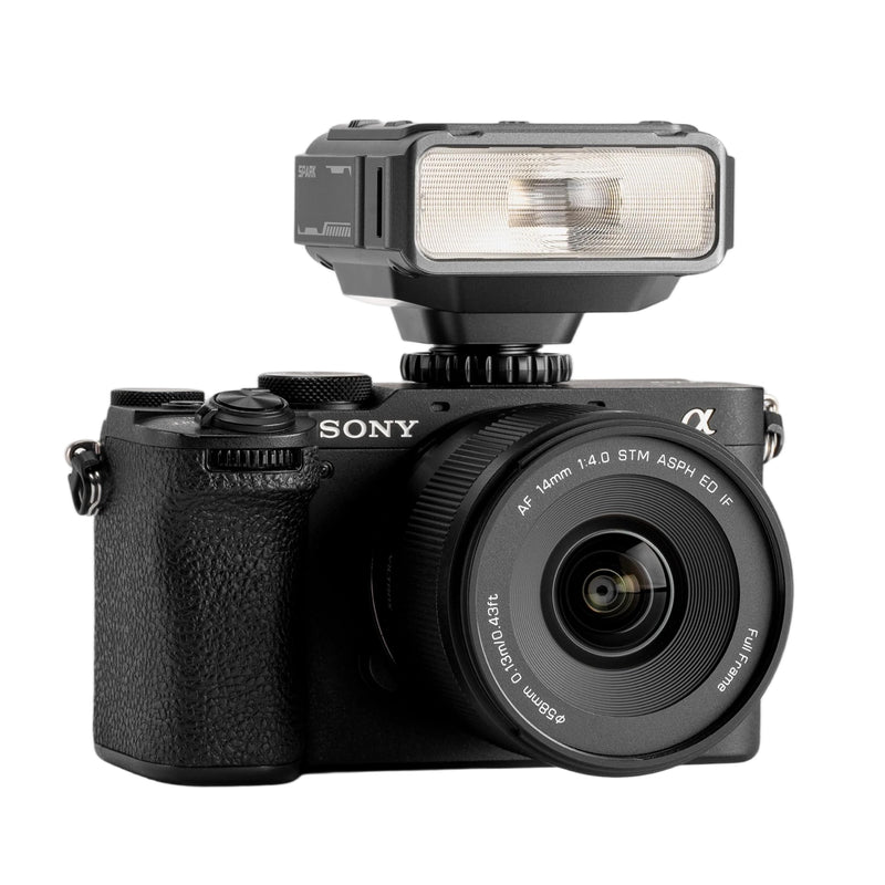 VILTROX TTL Flash for Sony, 1800mAh On Camera Flash for Sony, 26W/s 6500K Mini Flash, GN16 Small Flash,650 Full-Power Flashes, 1s Recycle, with Softbox (Spark Z3-S, Gray)