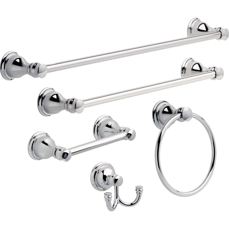 Delta Faucet AUB35-PC Aubrey Robe Hook, Chrome Polished Chrome