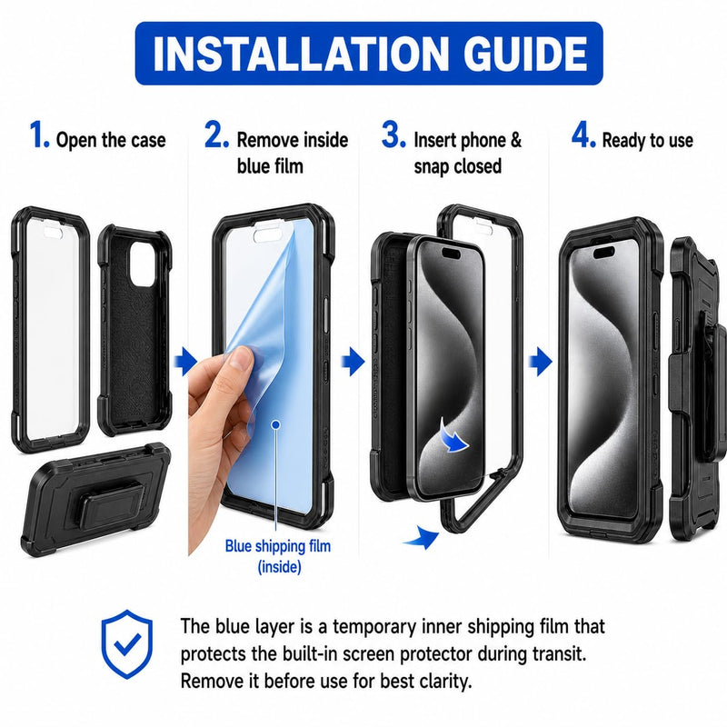 Compatible for Motorola Edge 2026 Case, Built in Screen Protector, Belt Clip Holster, Kickstand Heavy Duty Rugged Full Body Cover, Lime Camo