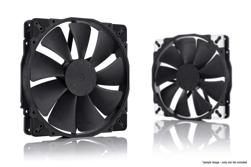 Noctua NF-A20 PWM chromax.Black.swap, Premium Quiet Fan, 4-Pin (200x30mm, Black)