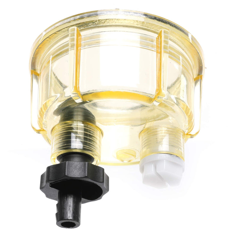 iFJF R12T Nylon Water Collection Bowl of Fuel Filter/Water Separator 120AT NPT ZG1/4-19 Replacement for Diesel Engine S3240 18-7947 R12T Water Bowl