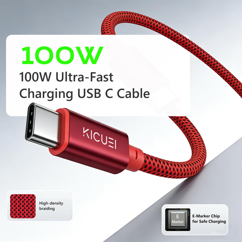 USB-C to USB-C Tethering Cable 10FT (3m), Right Angle Photography Cord, 20Gbps Fast Transfer, 4K@60Hz, PD Power Delivery, Compatible with Sony/Canon/Nikon, MacBooks, Cameras & Computers 10FT (3m)