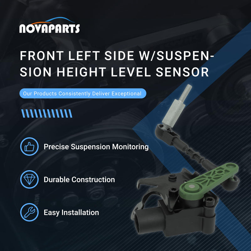 Front Left Side w/Suspension Height Level Sensor for 2012-2018 Audi A6 A7 A8 Quattro RS7 S6 S7 S8 4H0941285G