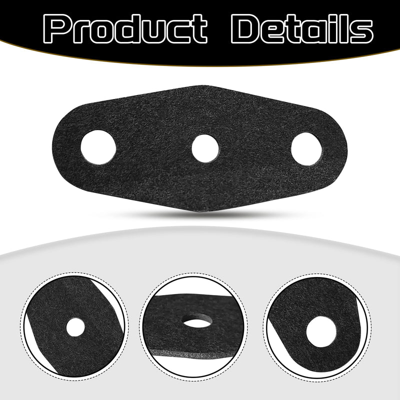 2PCS Fuel Pump Gasket, Replacement for Yamaha Outboard 2-Stroke Engine 650-24431-A0-00 650-24431-00-00