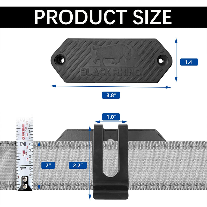 Magnetic Tool Holder, Strong Magnetic Tool Belt Clip, Magnetic Tool Holder Storage Organizer for Screws, Nails, Hammer, Sockets, Pliers, Screw Driver, Trowel, Drill Bit, Wrench,... 2