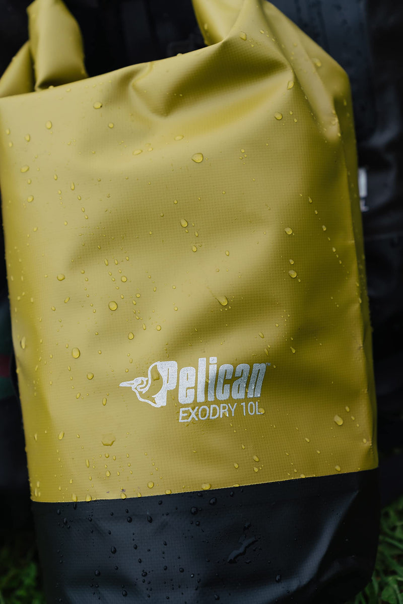 Pelican Waterproof Dry Bag 10L/20L/30L - Reflective - Exodry - Waterproof - Keeps Gear Dry for Kayaking, Beach, Rafting and Fishing OLIVE 30L