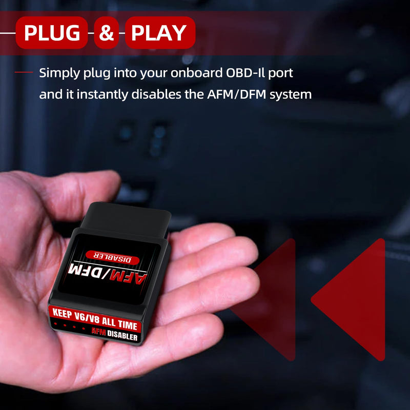 AFM/DFM Disabler Silverado 5.3 Active Fuel Management AFM Disable Device Compatible with V6 & V8 GM Motors