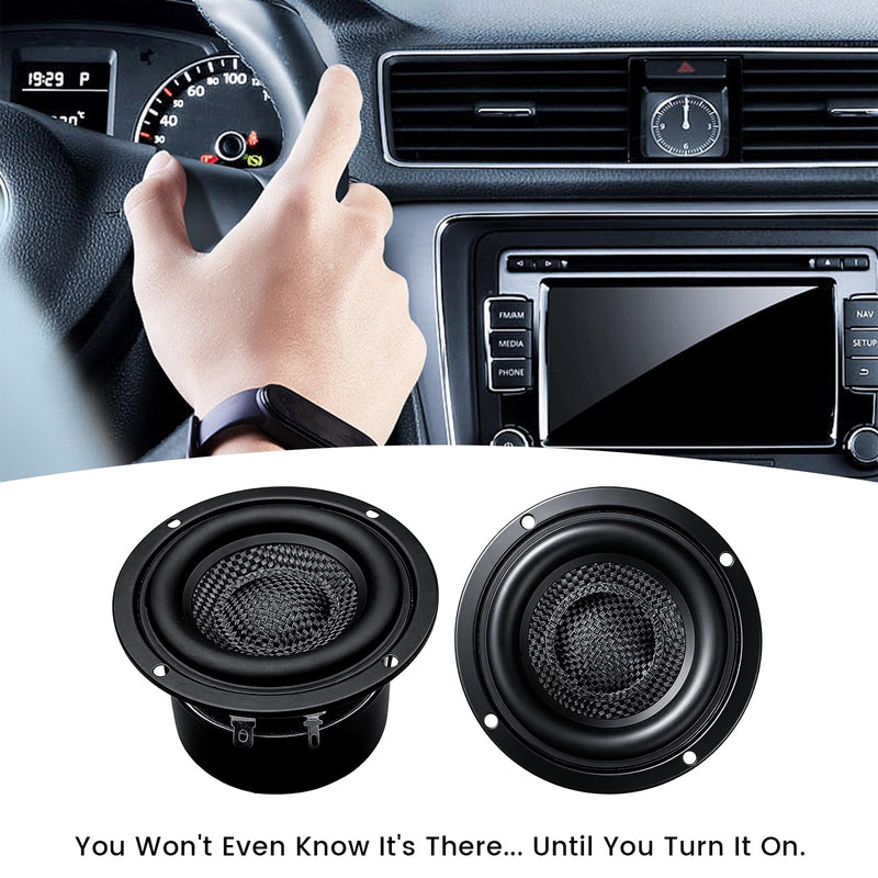 Dynamic 3inch Subwoofer Speakers, Fiberglass, 4ohm, 25w Power, Low Frequency Glass Fiber Woofers