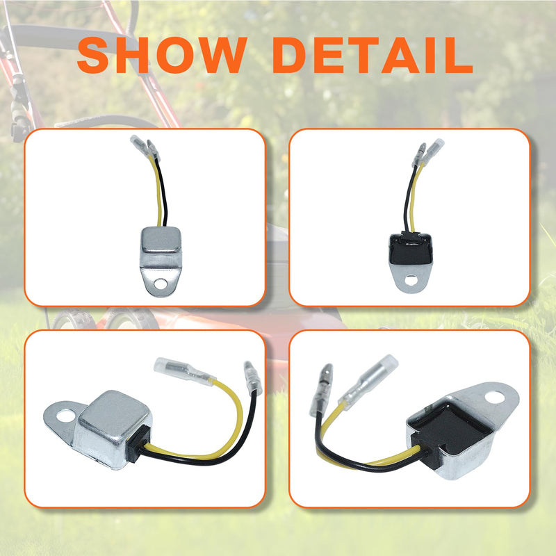 Low Oil Alert Sensor Kit for Honda GX160 GX200 GX240 GX270 GX340 GX390 Small Engines and All Honda Style Chinese Engine 168FA, 168FB, 170F, 173F, 177F, 182F, 188F, 190F