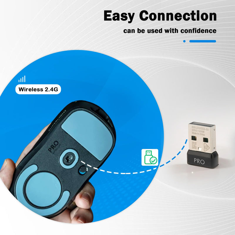 VBestLife G Pro USB Mouse Receiver, 2.4G USB Dongle Receiver Adapter for G Pro Mouse