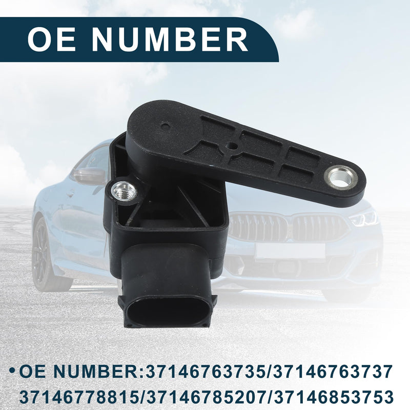 Air Suspension Ride Height Level Sensor for BMW 128i No.37146763735 | Front Rear Left Right Height Level Sensor 1 Pcs