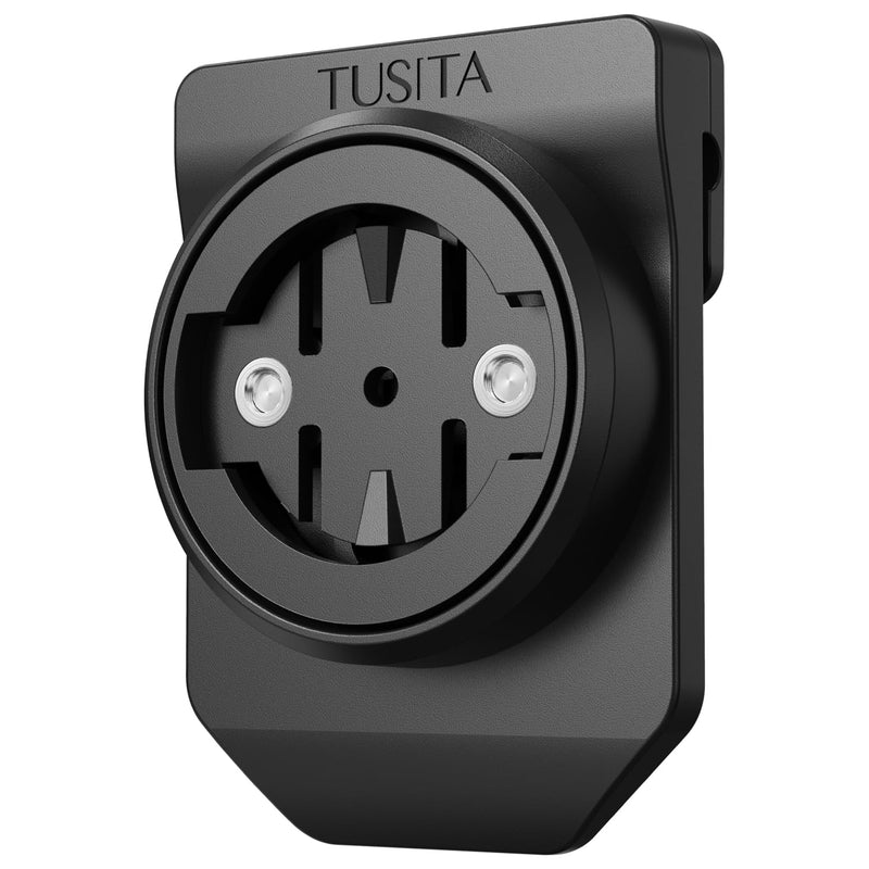 TUSITA Cycling Saddle Bag Clip Mount (Small Slot) Compatible with Garmin Varia RTL515, RTL510, RVR315 Small Slot