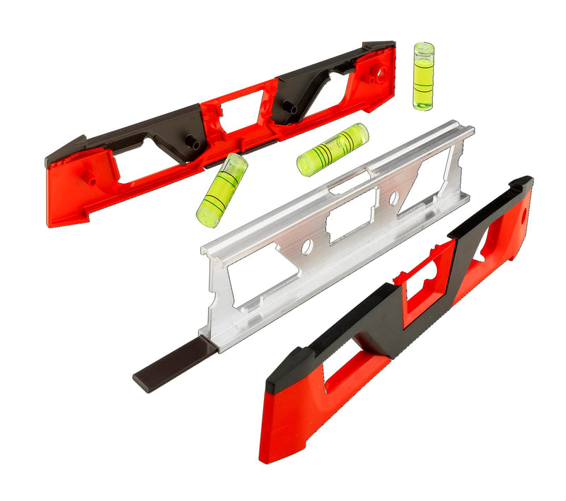 SOLA TPRO Torpedo Level, 9-Inch, Magnetic, Black/Red