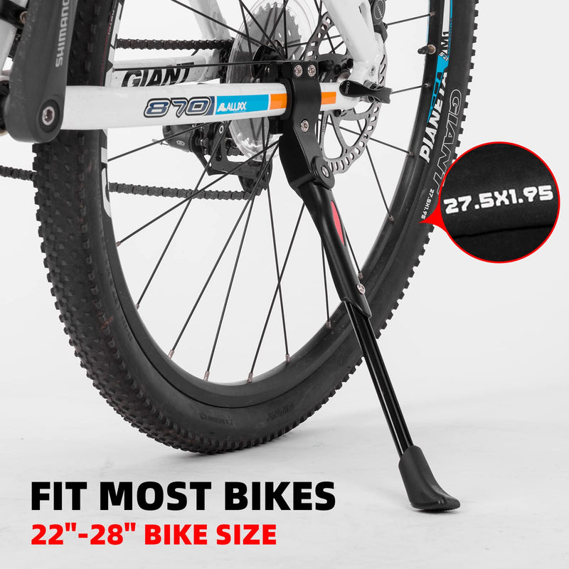 ROCKBROS Adjustable Aluminium Alloy Kickstand for 22''-28'' Mountain & Road Bikes