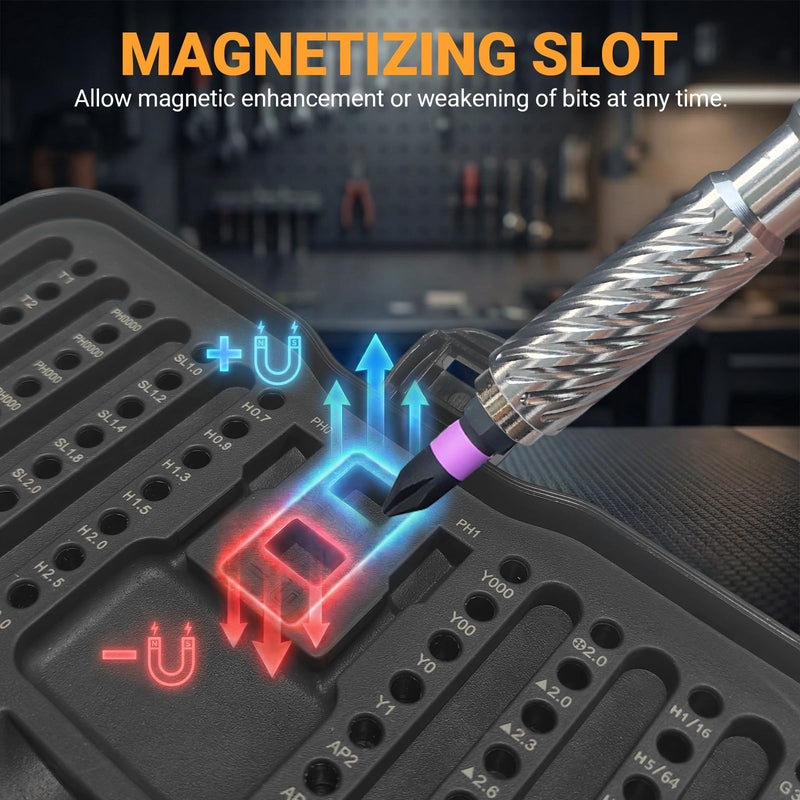 AceMining 100 in 1 Precision Ratchet Screwdriver Set, Magnetic Screwdriver Bit Set with Storage Case, Multi Function Repair Tool Kit for Computer, Laptop, Eyeglass, Watch & DIY Projects