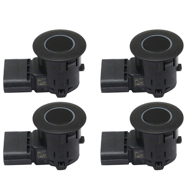 XQSMWF 39680TZ5A01 4Pcs Bumper Parking Sensor and Retainer Fit for Acura MDX RLX 2014-2016 TLX 2015-2016 3.5L, Replace 39681TZ5A0 39680-TZ5-A01 Parking Aid Sensor Black