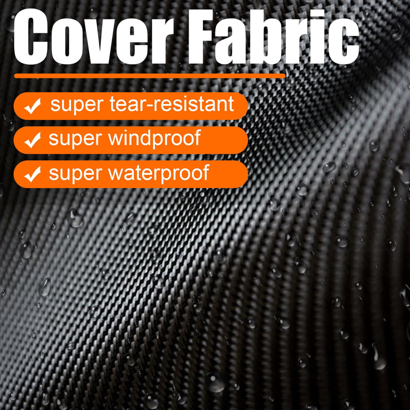 Welding Cart Cover, 600D Waterproof Welding Machine Cover with Zipper, Suitable for Tig Mig Cart & Plasma Cutter, 39.4''Lx39.4''Hx19.7''W Black