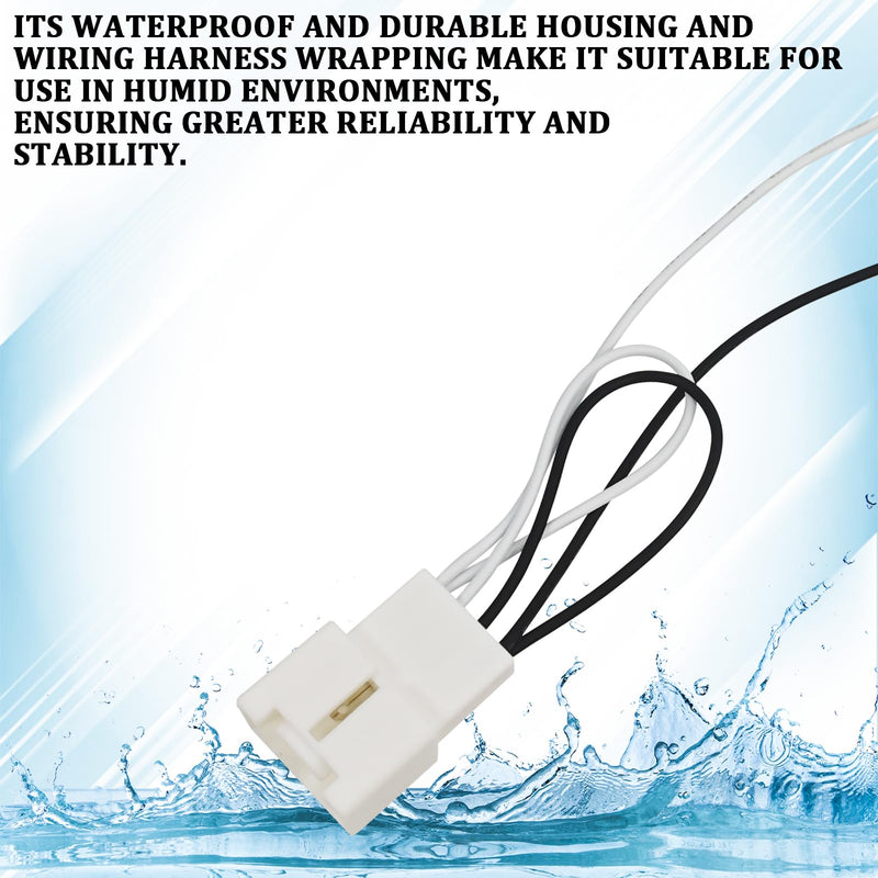 4PCS 72-5602 Car Door Speaker Adapter Wiring Harness, Audio Wire Cable Connector Plug, Compatible with Ford Focus F-150 F-250 EcoSport Explorer Escape & Mazda 3 CX-3 CX-5 CX-9 Speaker WHITE