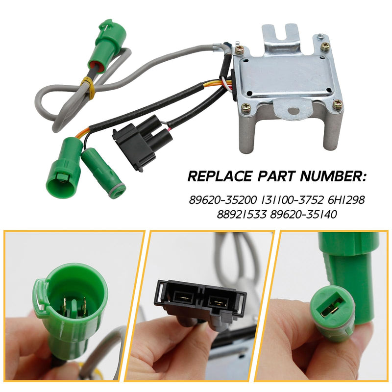89620-35140 Ignition Control Module Coil Igniter Assembly Replacement for Toyota Pickup 1984-1988 Replacement for Toyota 4Runner 22R 1984 Replaces 89620-35200 131100-3752 6H1298 88921533