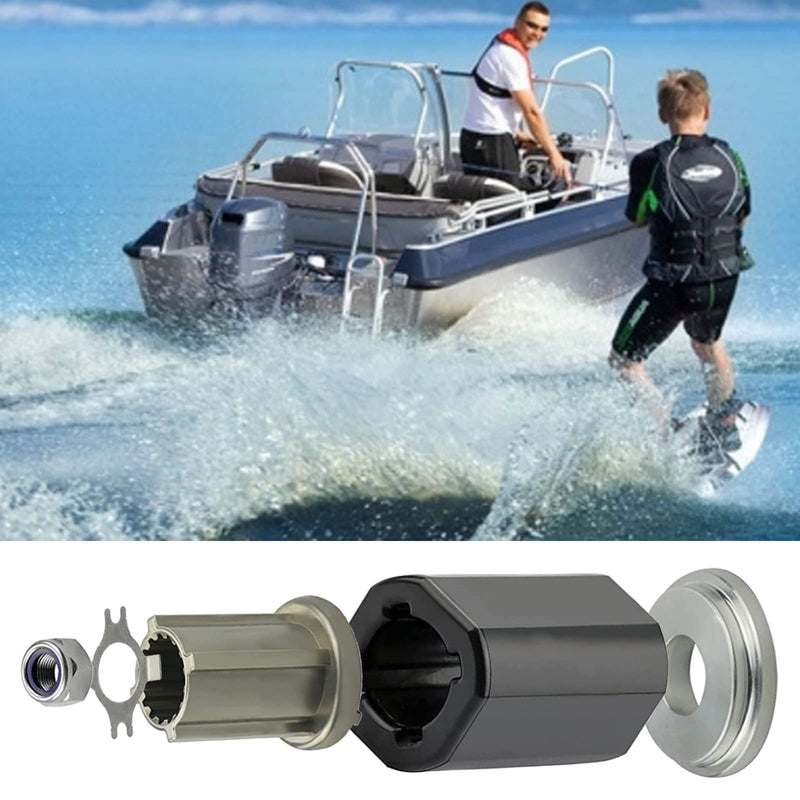 CDIYTOOL 835257Q1 Prop Hub Kit, Hub Kit Mercruiser Alpha One Propeller 835257K1 Replacement Quicksilver for Mercury 135-300 HP, Alpha One, Mercruiser Alpha, Bravo One Drives 135-300HP Outboard Engine