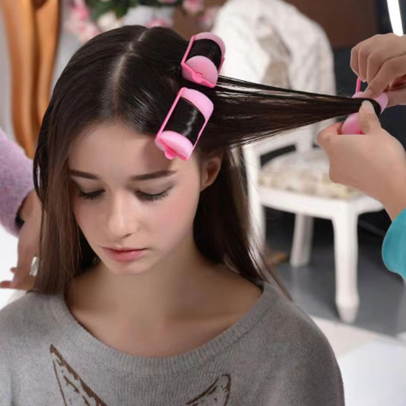 12 Pcs Comfortable Soft Foam Hair Styling Curlers - Flexible Sleeping & No Damage Hair Rollers