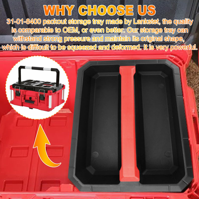 31-01-8400 Packout Storage Tray for Tool Box - Detachable handle