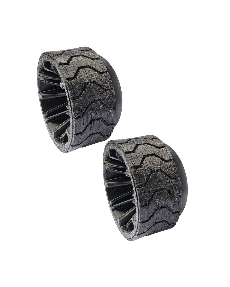 Replacement Speaker Set Wheel Compatible with JBL PartyBox 310/320/710/Ultimate with Shock Absorbing Tires & Wide Contact Surface for Easy Transport