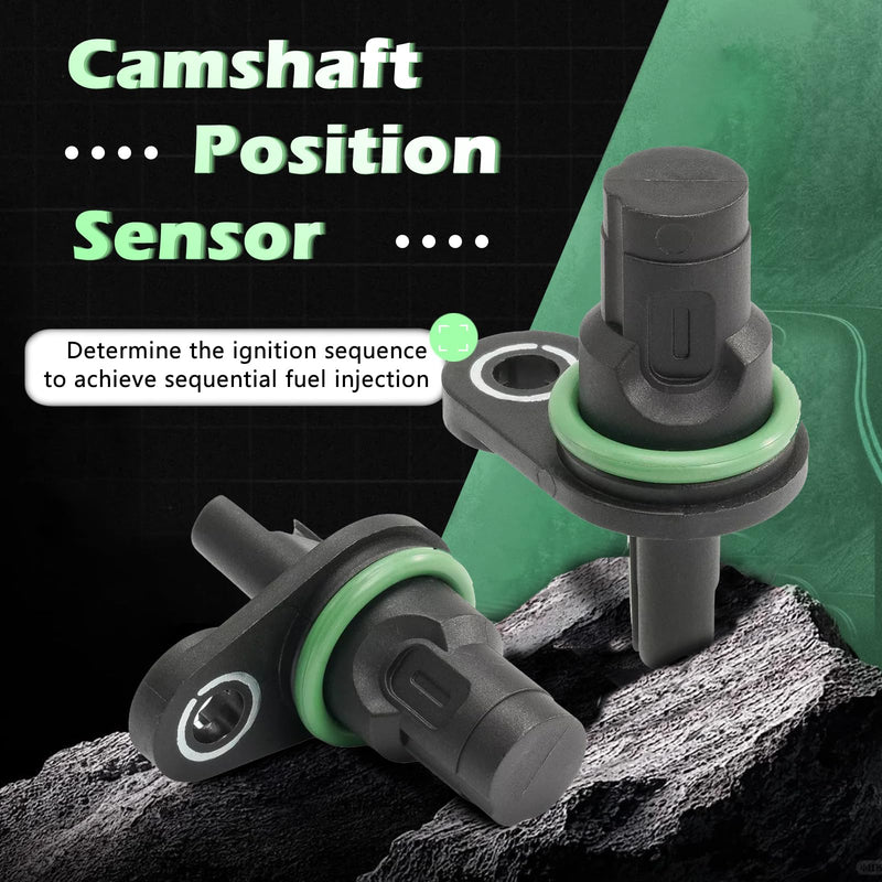 2Pcs Engine CAM Camshaft Position Sensor PC770 Compatible with BMW 128I 135I 228I 330XI 528XI 740LI 750LI Alpina B7L Xdrive 325I 528I 550I Gt Xdrive 640I 650CI 760LI M5 M6 Gran Coupe X1 X3 X5 X6 Z4