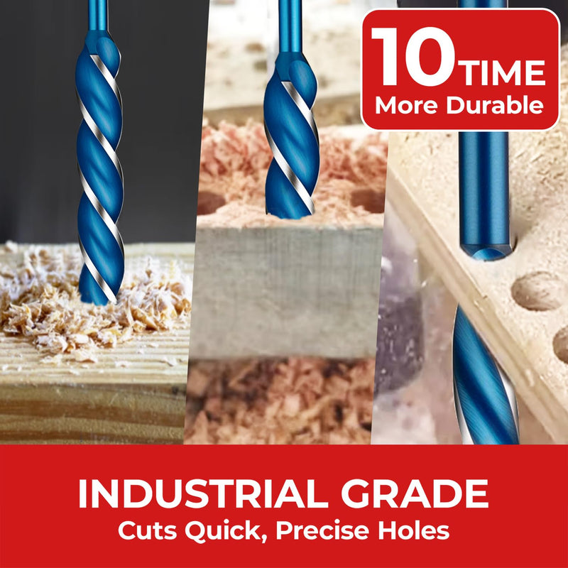 1/2" x 24" Wood Auger Drill Bit – Heavy Duty High Carbon Steel Auger Bits for Wood, Hex Shank Spiral Drill Bit for Deep and Clean Hole Drilling 1/2" x 24" Length :24 inch