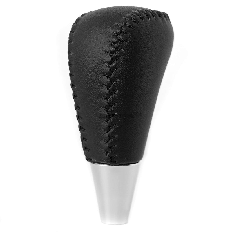 Leather Wood Gear Shift Knob for Toyota Avalon Yaris 4Runner Land Cruiser Sienna Camry Solara Tacoma and Lexus ES300 ES330 GS300 GS400 GS430 SC300 SC400 (Black Leather) Black Leather