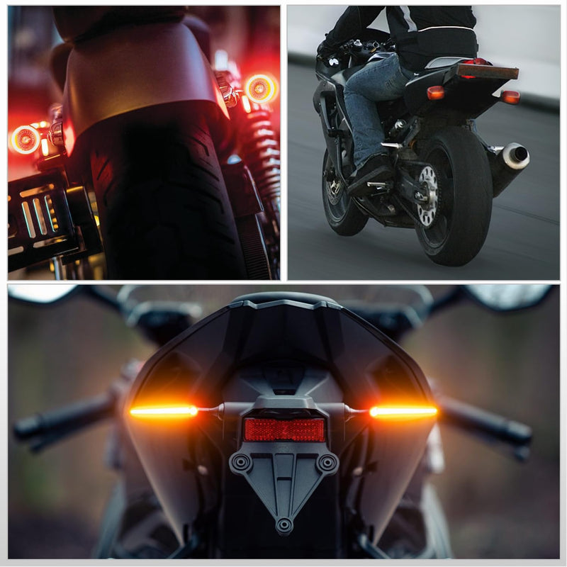 Nilight 4PCS Flasher Relay Adjustable 2 Pin Electronic Blinker Relay 12V Fixes Motorcycle Turn Signal and Hazard Warn Hyper Blink Flash or No Flash for LED and Halogen Bulbs, 2 Years Warranty 2 Pin Blinker Relay